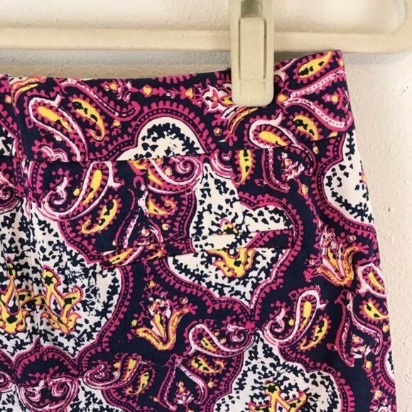 J. Crew Factory Paisley Shorts Size 00 - Picture 9 of 9